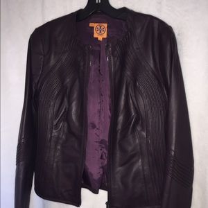 TORY BURCH leather jacket