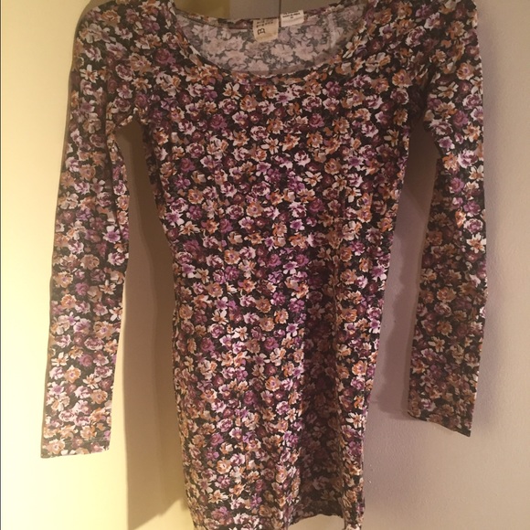 xsmall billabong floral dress
