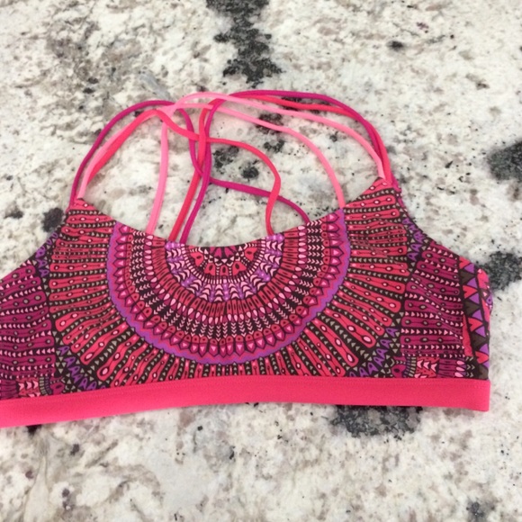 NWOT Prana Bikini Top and Prana Kaki Shorts