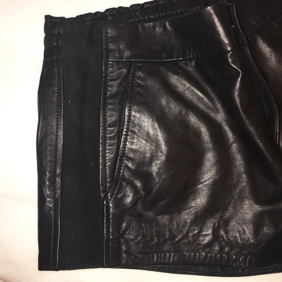 Leather Rag & Bone shorts - Picture 3 of 4