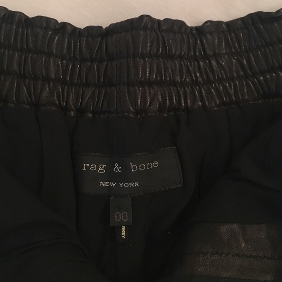 Leather Rag & Bone shorts - Picture 4 of 4