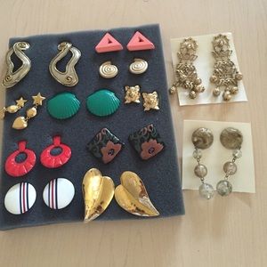 80's costume jewelry
