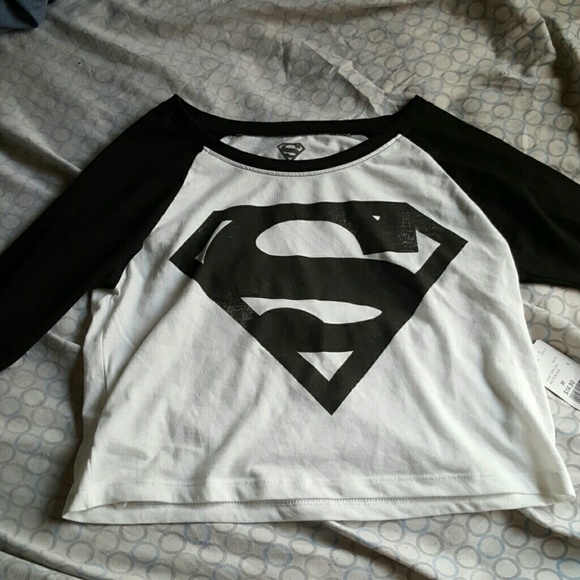 Superman Crop top