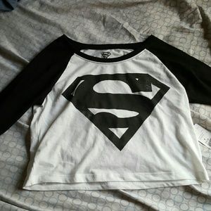 Superman Crop top