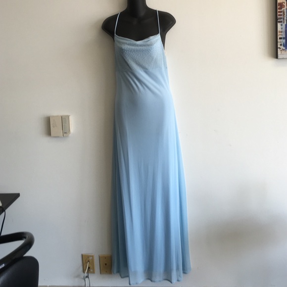 Blue dress