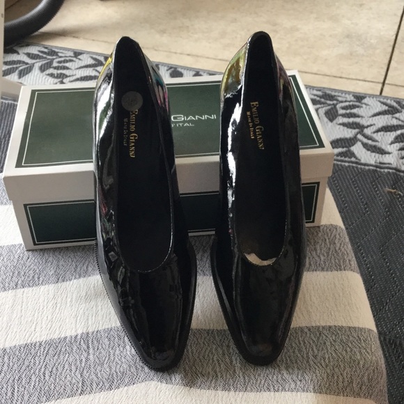 Patent leather shoe Vintage