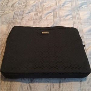 Coach laptop case/ purse