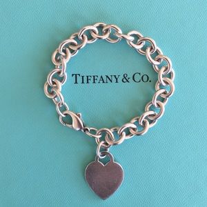 Authentic Tiffany & Co. Heart Tag Bracelet 💕