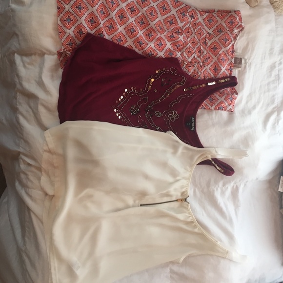 One Loft and two Express Tanktops