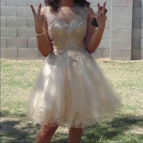 Champagne dress