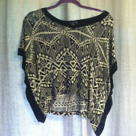 Tribal v neck