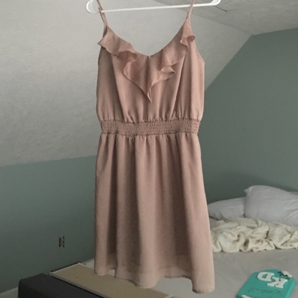 Charlotte Russe gold dress