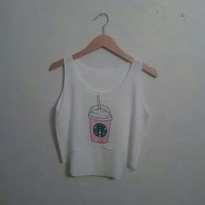 Starbucks tank top