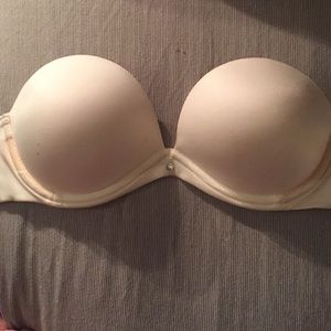 Victoria secret 32 C strapless push up bra