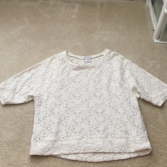 Tops - White lace top
