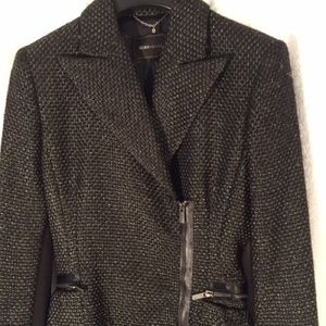 BCBG tweed coat