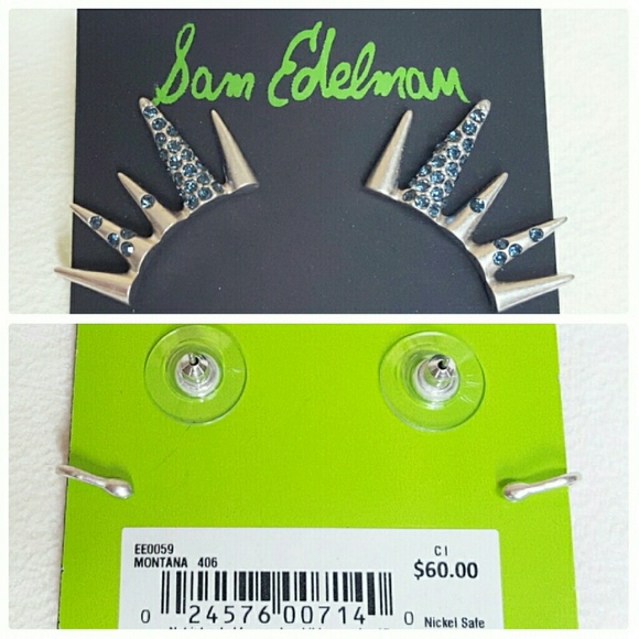 Sam Edelman Pave Spike Earrings - Picture 3 of 4