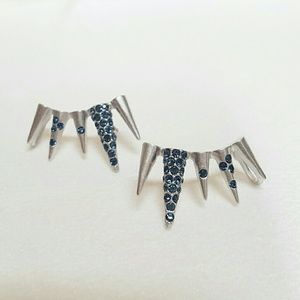Sam Edelman Pave Spike Earrings