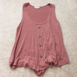 Rusty color tank top