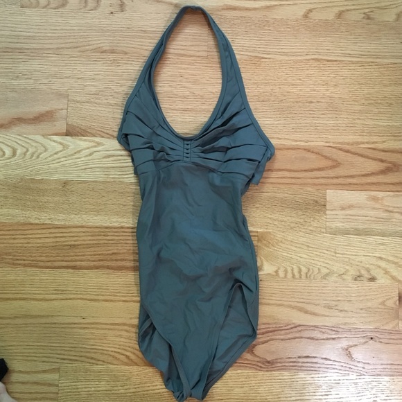 Grey dance leotard