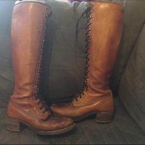 Frye - Lace up frye boots