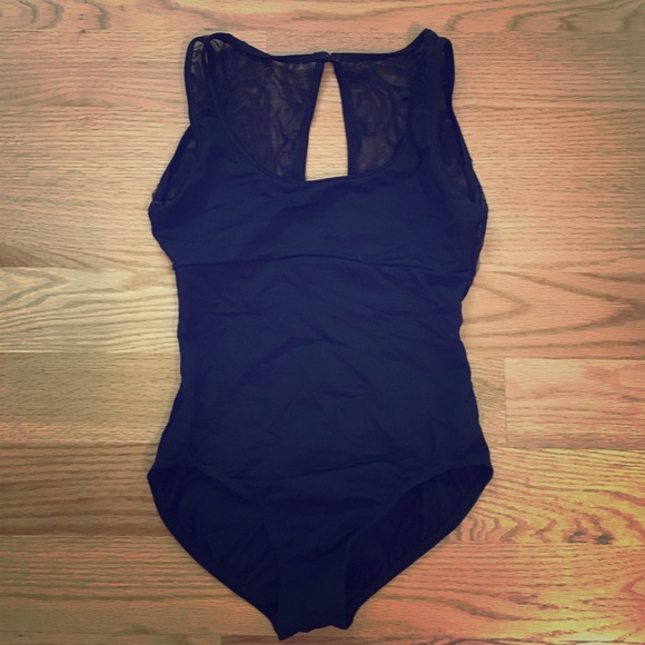 Mesh leotard