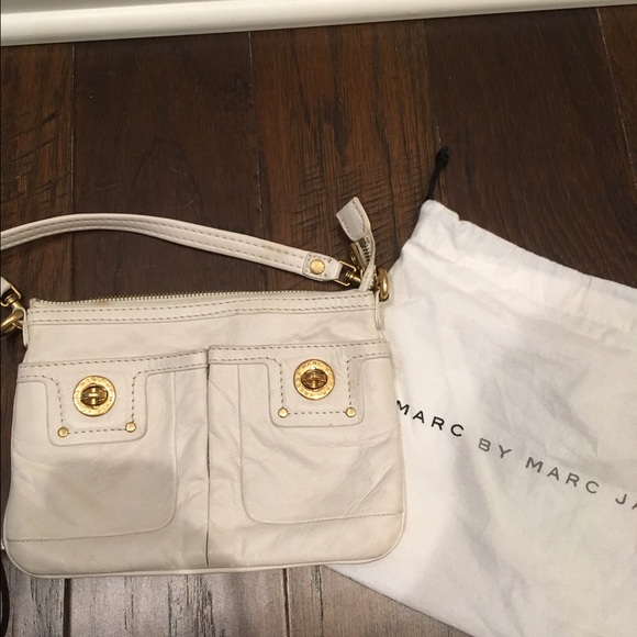 Marc By Marc Jacobs Cream Crossbody bag