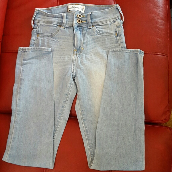Girls Abercrombie Skinny Jeans 14 slim
