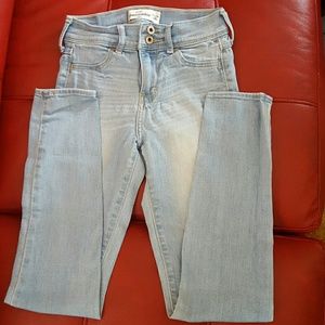 Girls Abercrombie Skinny Jeans 14 slim