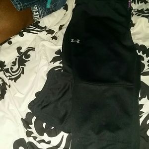 black under Armour softball pants