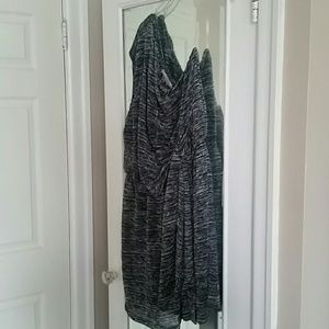 Black and white dress