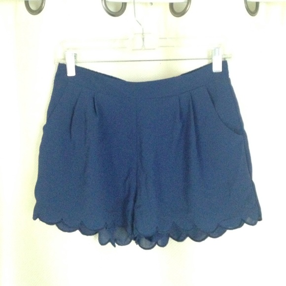 Cute Blue Summer Dress Shorts