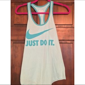Mint Nike tank top