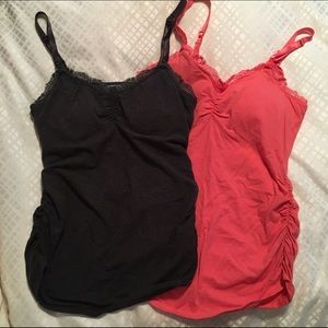 Jessica Simpson nursing tanks (set of 2)