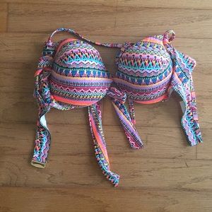 Victoria's Secret Aztec Bikini Top - 36D