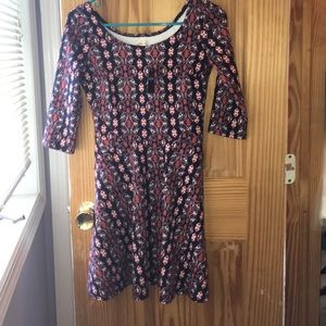 Patterned dress from hollister!