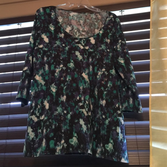 H&M Plus 3/4 Sleeve Tee