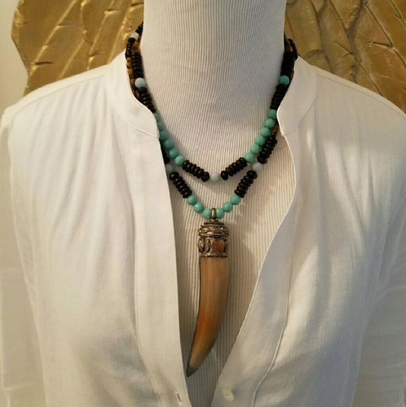 Handmade one of a kind  necklace - Picture 2 of 4