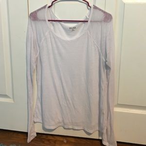 White long sleeve shirt