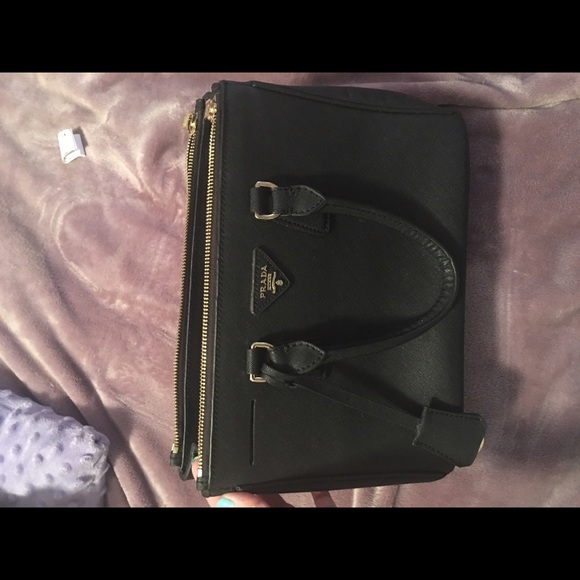 Prada bag.
