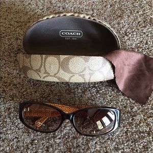 Coach Keri Tortoise Sunglasses