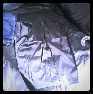 ⭐Black silk midi dress