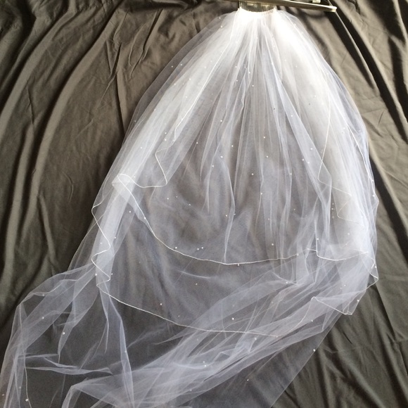 Cathedral detachable veil