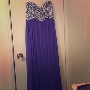 Purple Prom Dress! Only worn once!