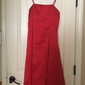 Red prom dress