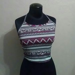Halter crop top