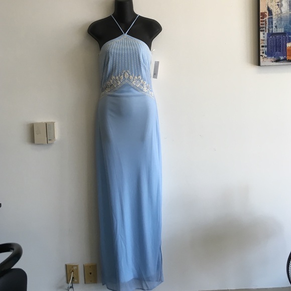 Blue dress