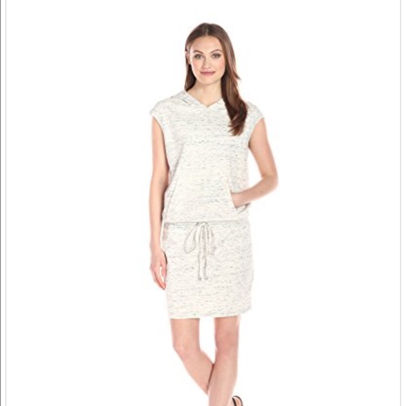 Calvin Klein hooded shirt dress