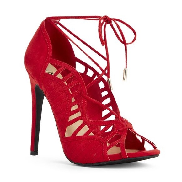 Red sexy heels