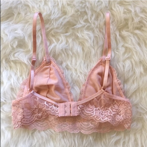 Dusty pink NWT lace bralette - Picture 2 of 3